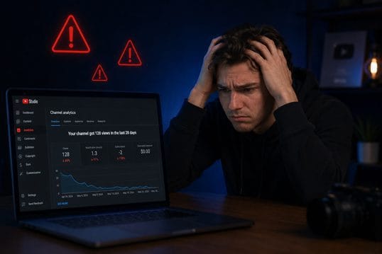 Common YouTube mistakes that kill views and how to fix them