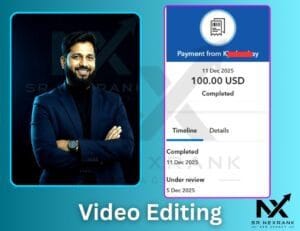 SR Nexrank is a professional SEO agency specializing in YouTube SEO, Website SEO, and Digital Marketing. This is the official logo of SR Nexrank SEO Agency.